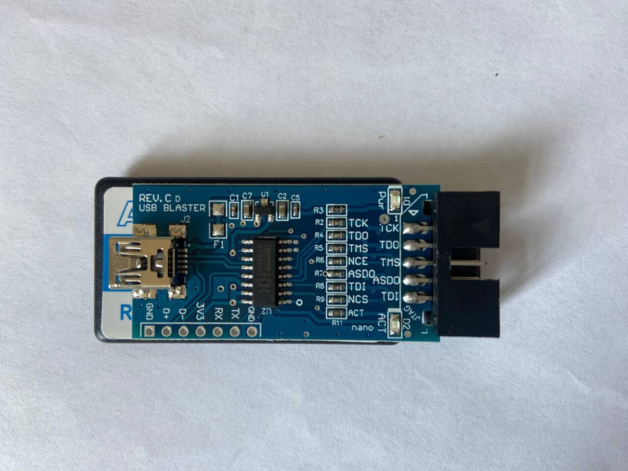 给基于 GH552G 的 USB-Blaster 编程器重新刷写固件