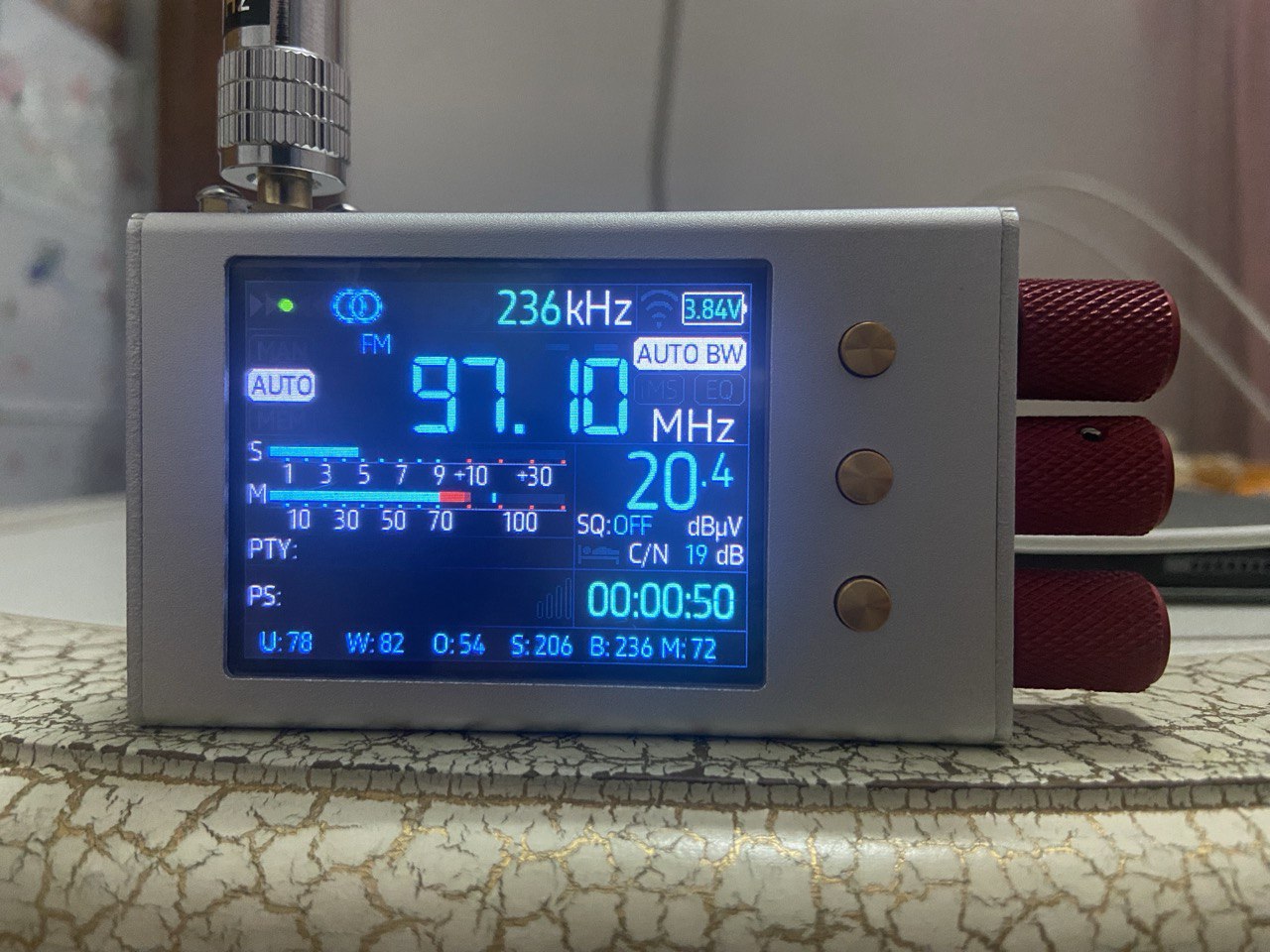 DIY TEF6686_ESP32 收音机